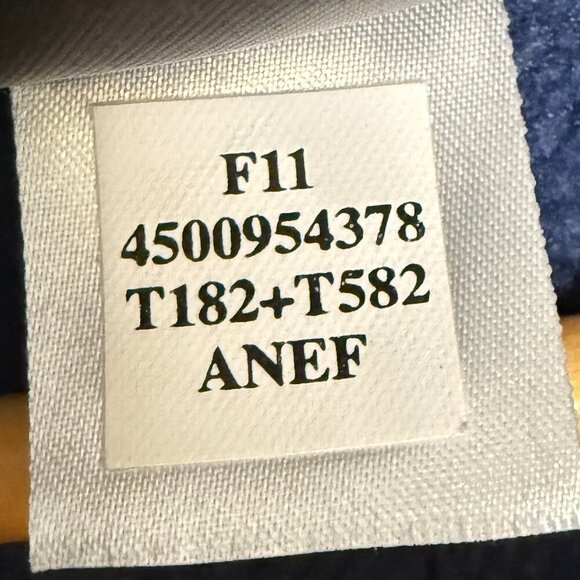 The North Face Blue Waffle Knit 1/4 Zip Pullover Size Medium - Picture 6 of 8